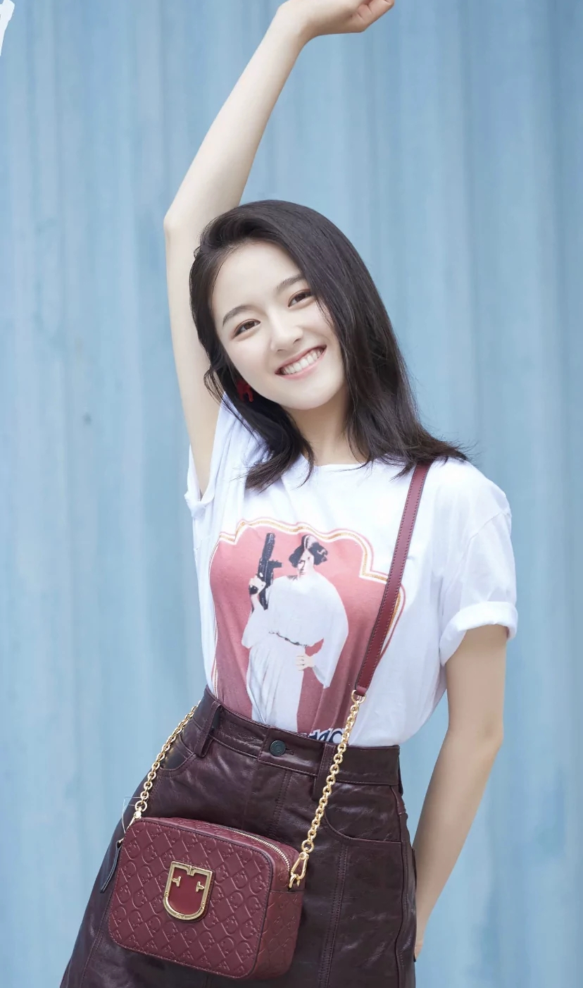 新四小花旦,小仙女李兰迪,唯美活力青春美图